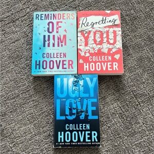 Book Set - Blue, Red, Pink Covers